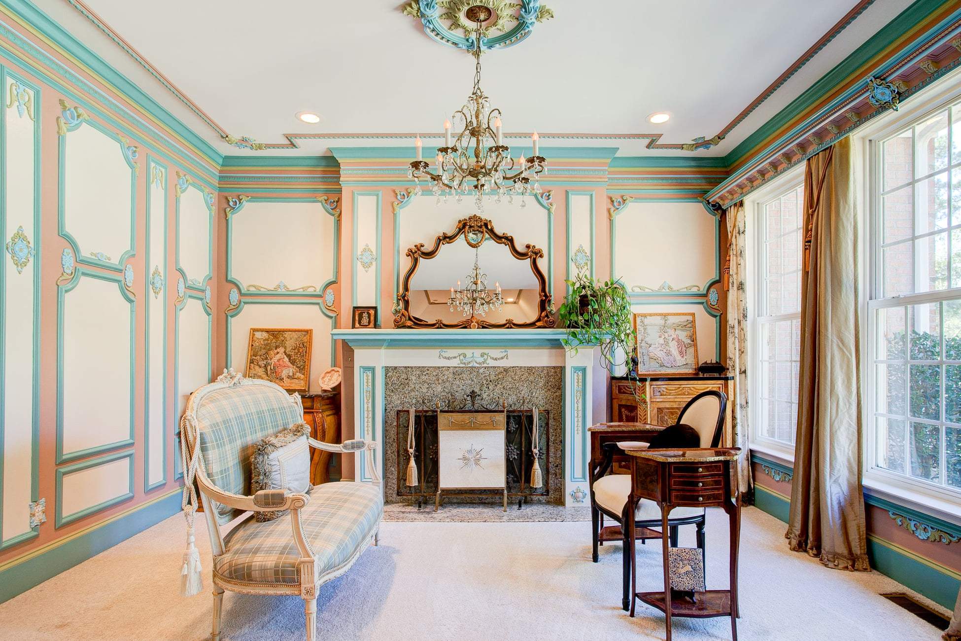 South Carolina; Gena Banks realtor; interior designed and painted by homeowner
